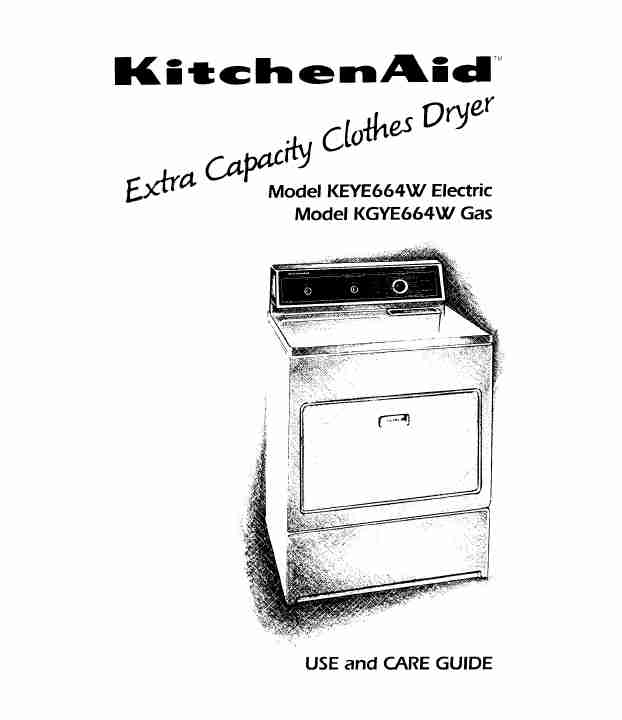 KitchenAid Clothes Dryer KEYE664W-page_pdf